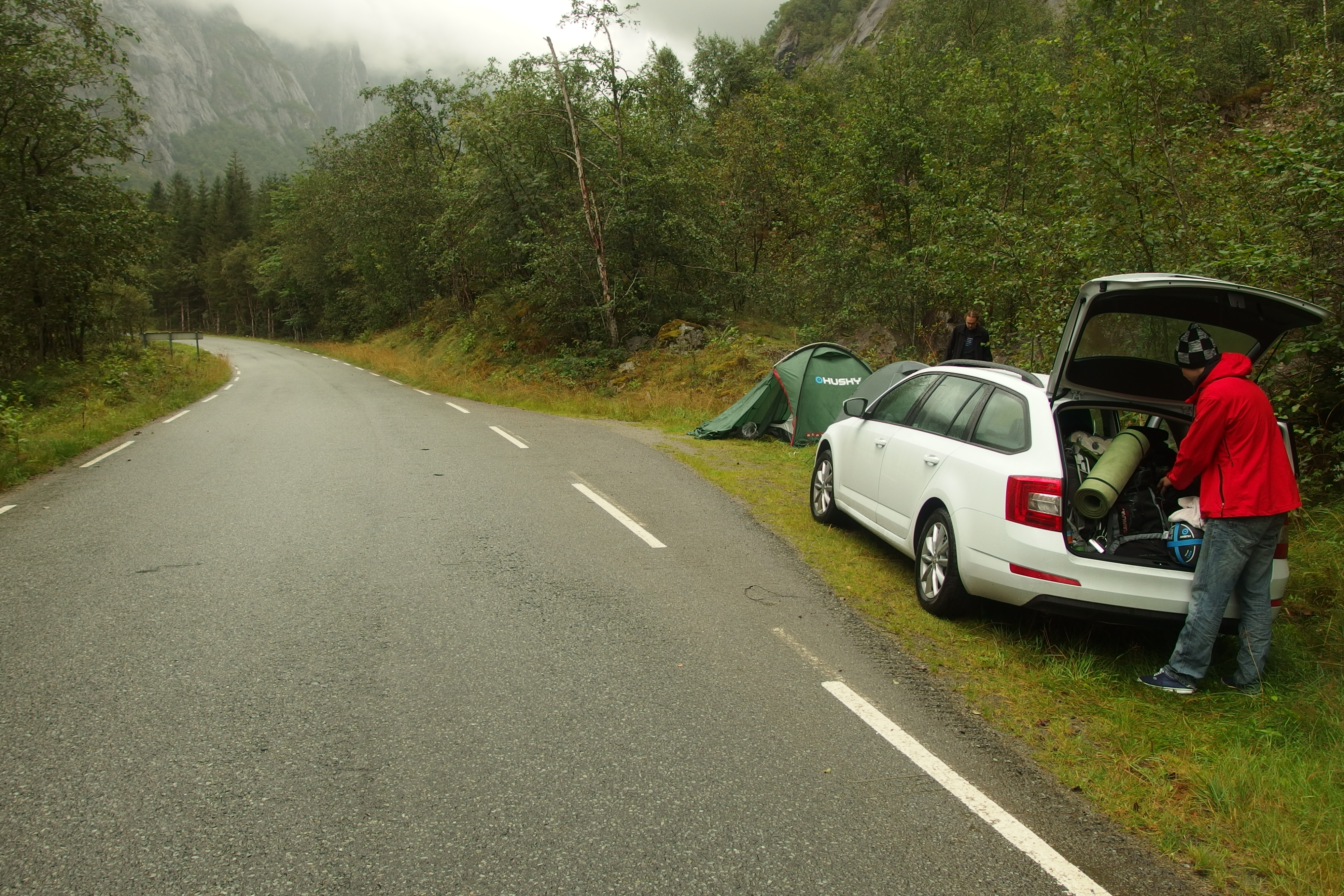 Noc u Eidfjordu